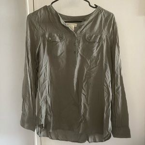 Staring at Stars Green Shirt Medium